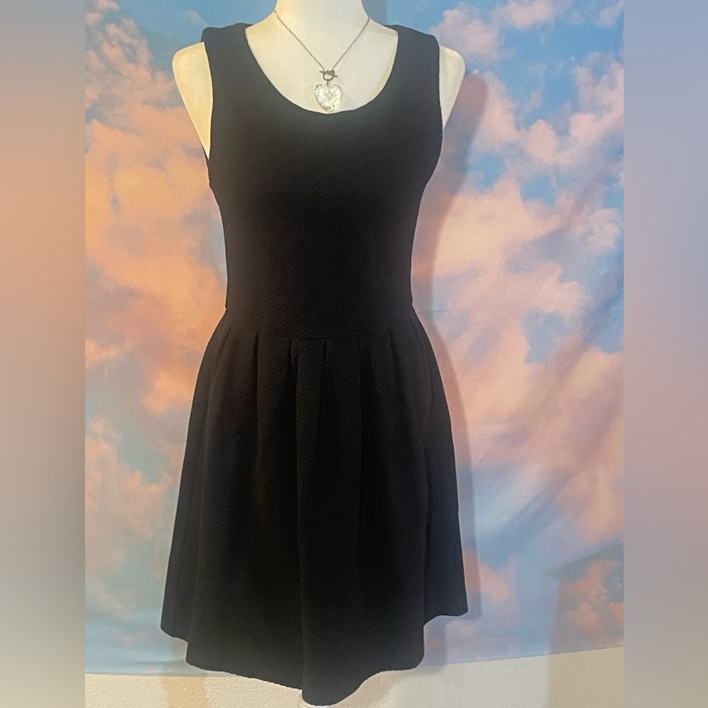 Classic and Chic Ganni Black Mini Dress